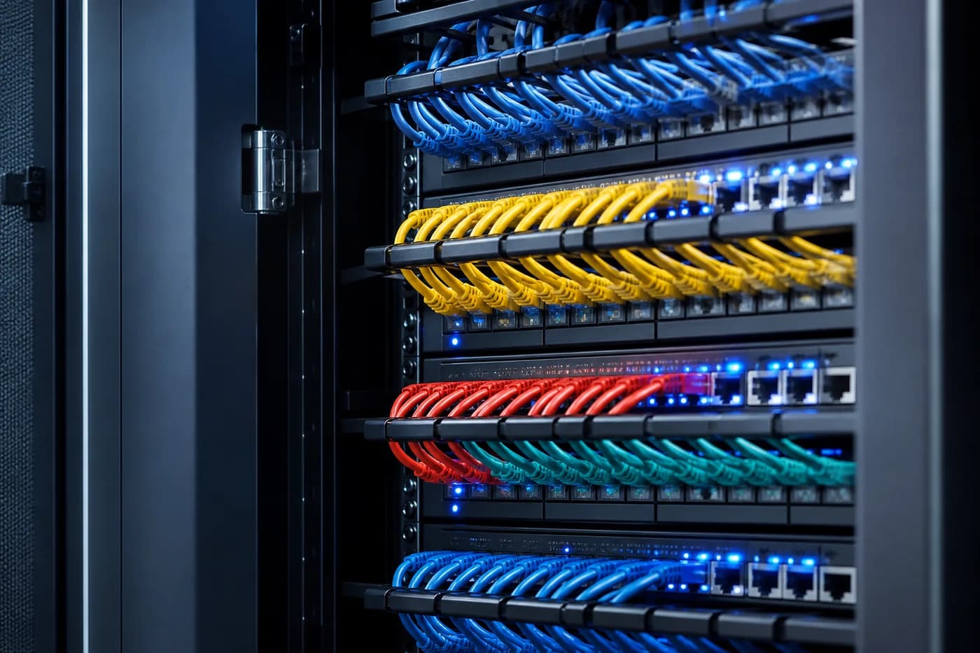 Rack e cabeamento estruturado